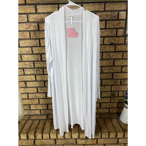 No Brand Tops - New with tags white duster‎